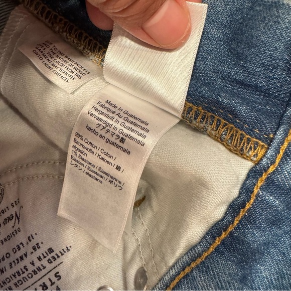 J Crew denim 9” vintage straight jean size 23 - Picture 6 of 10